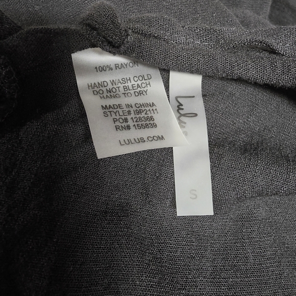 Lulus Heatwave Black Wide-Leg Swim Cover-Up Jumpsuit Size Small - Picture 9 of 10